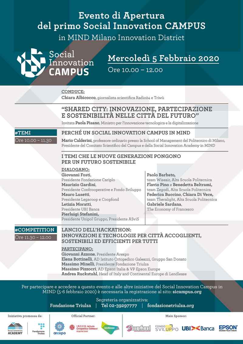 social innovation campus - studiare il green